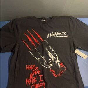 A Nightmare on Elm Street Black Short Sleeve Tee